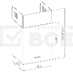 Вытяжка Weissgauff BOX 40 PB черный, фото14
