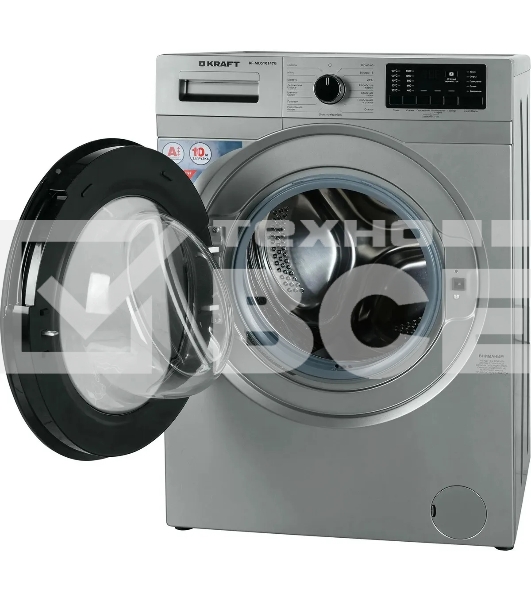 Стиральная машина Kraft KF-MDS10147G серый, загрузка фронтальная 10 кг, 1400 об/мин., класс: А+++