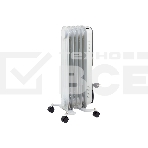 Масляный обогреватель MTX OCH-1000, белый, 1000 Вт, 15 м2, термостат, фото7
