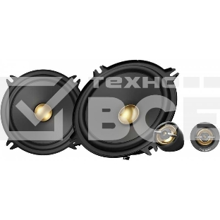 Колонки автомобильные Pioneer TS-A1301C (без решетки) 300Вт 89дБ 4Ом 13см (5дюйм) (ком.:4кол.) компонентные двухполосные