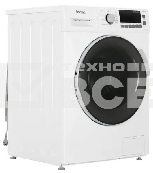 Стиральная машина Korting KWM 57IT1490 белый, загрузка фронтальная 9 кг, 1400 об/мин., класс: А+++