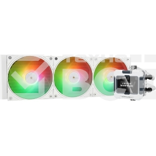 Система водяного охлаждения Thermalright Frozen Warframe 360 ARGB Soc-AM5/AM4/1200/1700/1851 белый 4-pin 29.8dB Al LCD Ret (F-WFRAME-360-WH-ARGB)