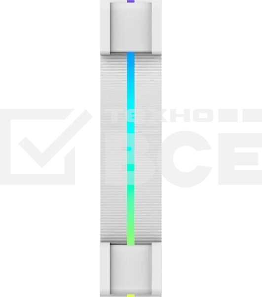 Вентилятор для корпуса PCCooler EF120 ARGB белый, 120 мм, 1500 об/мин, 25.7 дБ, 4 pin