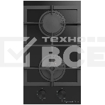 Газовая варочная панель Zigmund & Shtain M 26.3 B независимая, чёрный, фото 1