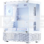 Корпус 1STPLAYER MIKU Mi2-A ARGB White / mATX / 3x120mm ARGB fans / Mi2-A-WH-2FC7R-W-1FC7-W, фото2