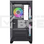 Компьютерный корпус Bloody BD-CC103F черный без БП mATX 7x120mm 1xUSB2.0 1xUSB3.0 audio bott PSU, фото2