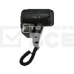 Фен для волос настенный Puff 1201ВlB, черный, с доп розеткой, фото2