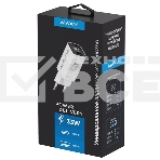 Сетевое зарядное устройство Maxvi A402PD LED 33W, 1xUSB-A, 1xUSB-C, белый, фото4
