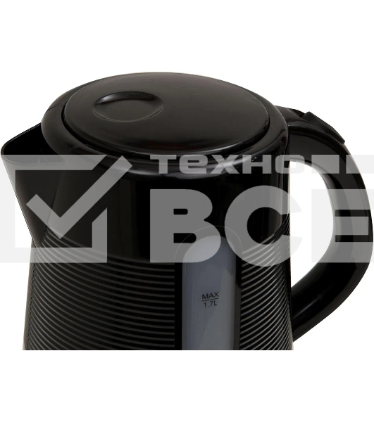 Чайник электрический Oasis making everywhere K-1PB 1.7 л, 2200 Вт, черный