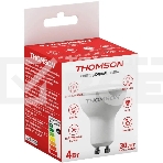 Лампа cветодиодная LED Thomson TH-B2104 GU10, рефлектор, 4Вт, 4000К, белый нейтральный, 1 шт., фото2