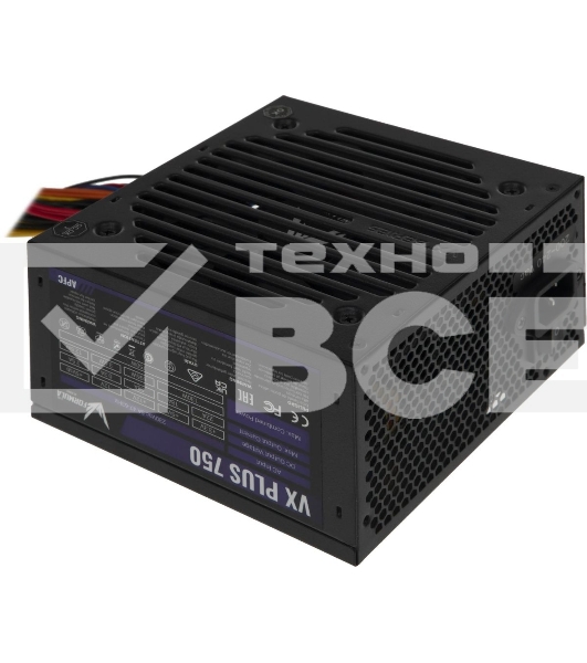 Блок питания Aerocool/Formula VX PLUS 750, 750Вт, 120мм, черный