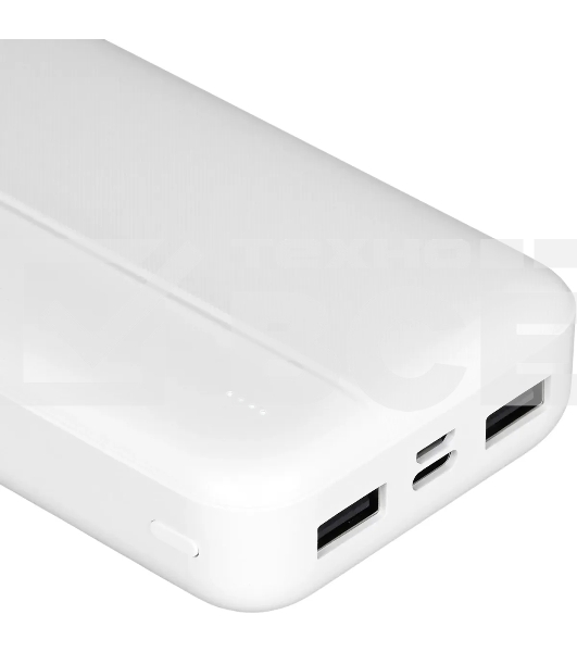 Мобильный аккумулятор TFN Solid PB-282 20000mAh 11W 2.1A 2xUSB-A белый (TFN-PB-282-WH)