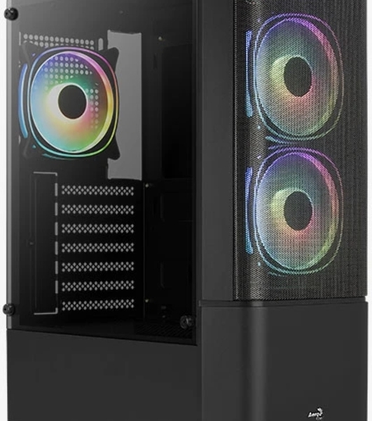 Корпус ATX Aerocool/Formula Quantum Mesh-G-BK-v3 4710562758580 черный, без БП, USB 3.0, 2*USB 2.0, HD Audio