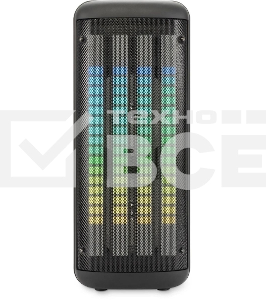 Минисистема Hyundai H-MC1236 черный 40Вт FM USB BT micro SD