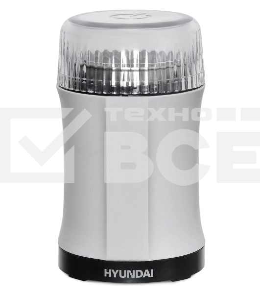 Кофемолка Hyundai HYC-G3241 200Вт сист.помол.:ротац.нож вместим.:40гр черный