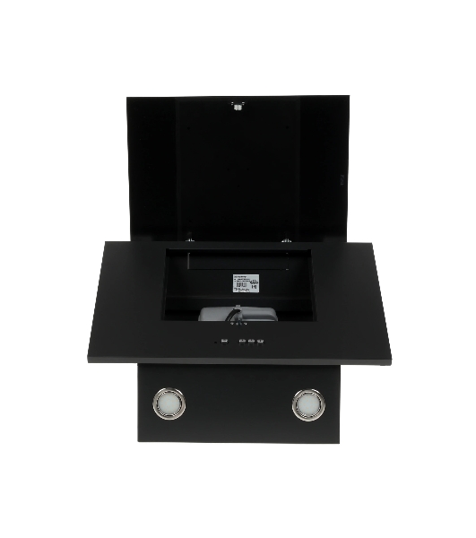 Вытяжка наклонная Elikor Рубин 60П-650-К3Д черный, 60 см, 650 куб. м/ч, 56 дБ