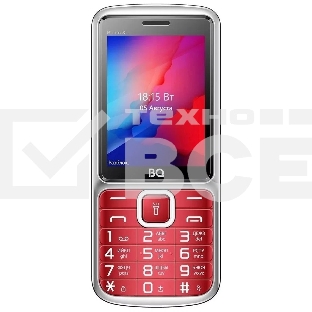 Мобильный телефон BQ 2810 BOOM XL красный