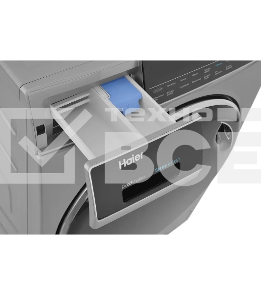 Стиральная машина Haier HW80-B14979S серебристый, загрузка фронтальная 8 кг, 1400 об/мин, класс: A+++