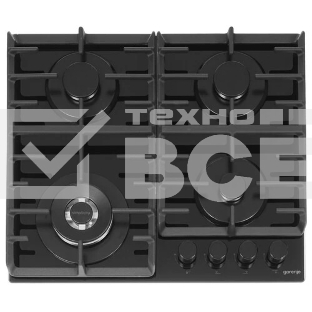 Газовая варочная поверхность Gorenje GTW642SYB черный