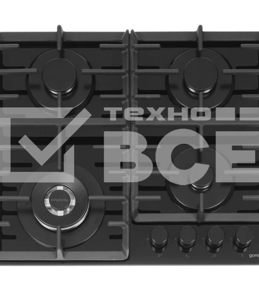 Газовая варочная поверхность Gorenje GTW642SYB черный