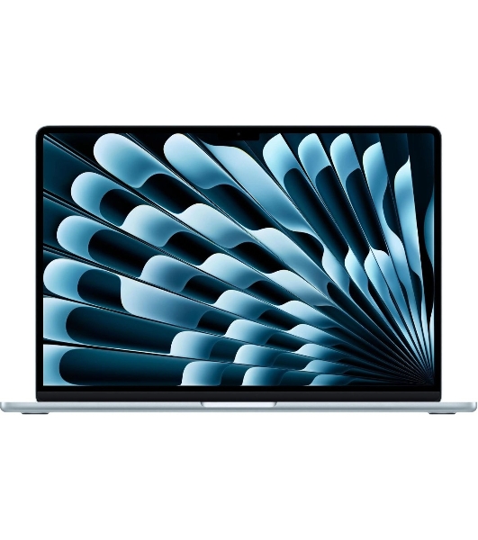 Ноутбук Apple MacBook Air A3241 голубой MC7A4HN/A M4 10 core 16Gb SSD256Gb/10 core GPU 15.3' Liquid Retina (2880x1864) macOS WiFi BT Cam