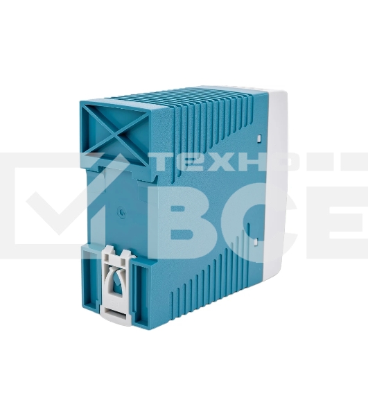 Блок питания AC-DC, 60Вт, вход 85-264V AC, 47-63Гц,120-370В DC, выход 24В,0-2,5A, рег. вых=0-+20%Uном, в кожухе на DIN-рейку
