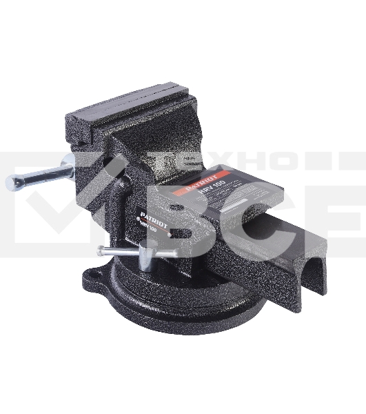 Тиски слесарные поворотные PATRIOT HRV 100