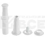 Мясорубка электрическая АКСИНЬЯ КС-2004 белый, 3000 Вт, 3.0 кг/мин, реверс, защита от перегрузки, насадки - 6, фото5