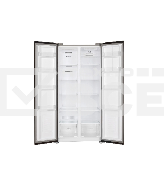 Холодильник Willmark SBS-647NFIW белый двухкамерный 249/180 л морозилка сбоку, NoFrost, Side-By-Side