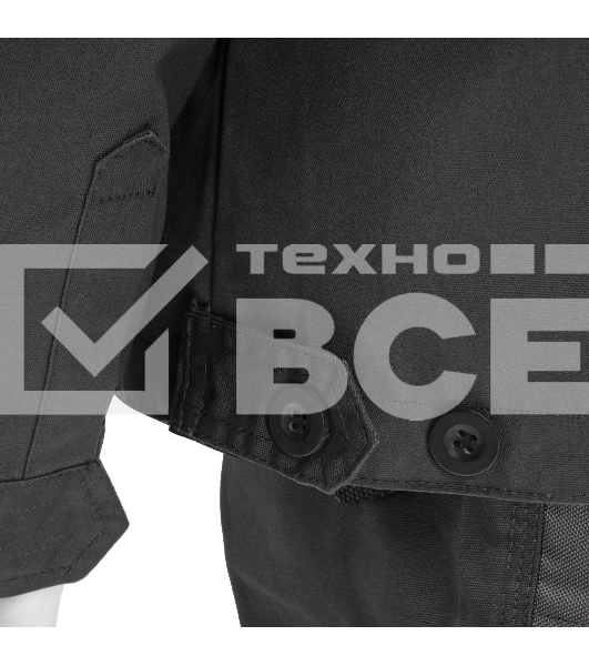 Куртка профессиональная рабочая Denzel 65% полиэстер 35% хлопок, XXL