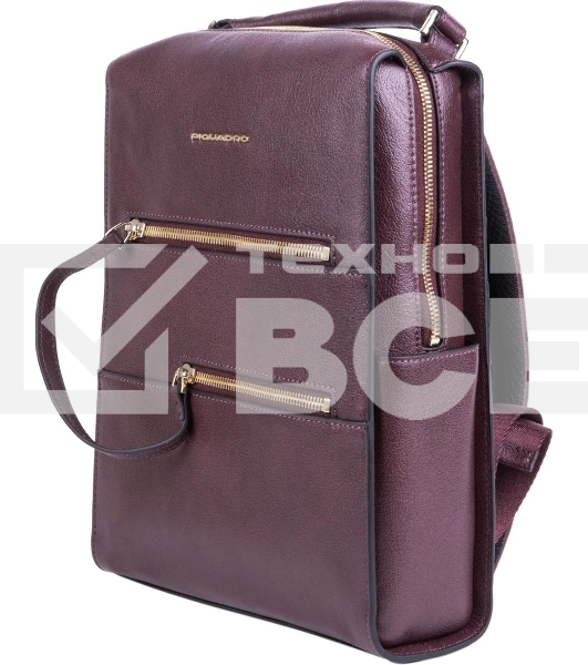 Рюкзак женский Piquadro Patricia CA6771W140/BO бургунди кожа
