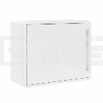 Щиток настенный FRAME DKC F08W1WW 8мод. с бел. дверцей с 2 шинами PEN на 6 и 8 отверст. белый, фото 1