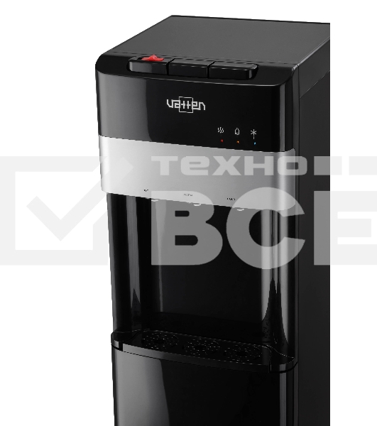 Кулер Vatten L03NEV напольный, электронный, черный