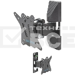 Кронштейн для телевизора Kromax CASPER-102 черный, 10'-32' макс. 25 кг, настенный, поворот и наклон, фото7