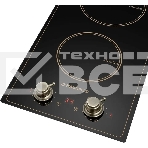 Индукционная варочная панель Maunfeld CVI292MBKBR, конфорок: 2 шт., стеклокерамика, независимая, черный, фото3