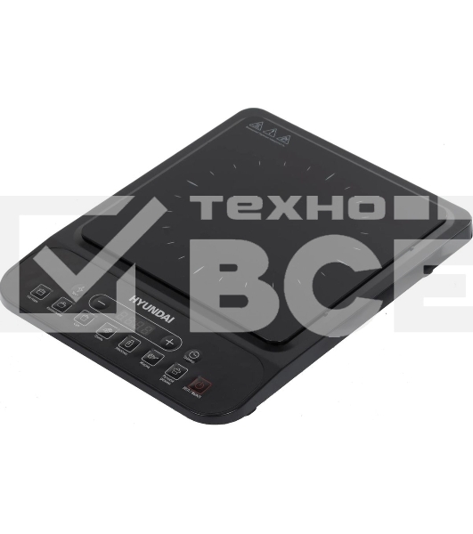 Плита настольная электрическая Hyundai HYC-0101 черный эмаль (настольная)