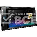 Автомагнитола Pioneer AVH-A245BT, 2 DIN, 6.2', CD, Bluetooth, USB Type-A, AUX, пульт ДУ, фото 1