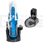 Пылесос вертикальный SUPRA VCS-5097 белый/синий, питание от аккумулятора, 140 Вт, уборка сухая, пылесборник 0.8 л, фото4