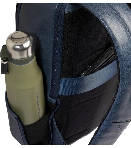 Рюкзак мужской Piquadro Solm CA7022S141/AV серо-голубой кожа