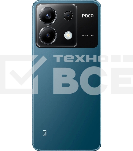 Смартфон POCO X6 5G, 12/256Gb, синий