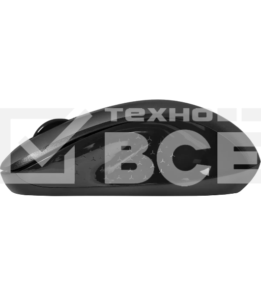 Мышь беспроводная Acer OMR302 черный, 1200 dpi, радиоканал, USB, кнопки - 3