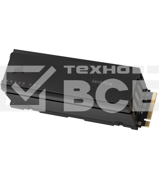 Накопитель SSD 2TB Corsair MP700 PRO, M.2, PCI-E 5.0 x4, TLC 3D NAND [R/W - 12400/11800 MB/s] with Air Cooler