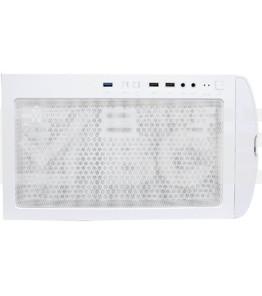 Компьютерный корпус 1STPLAYER FIREBASE X4 White / ATX, TG / 4x120mm LED fans inc. / X4-WH-4F1-W