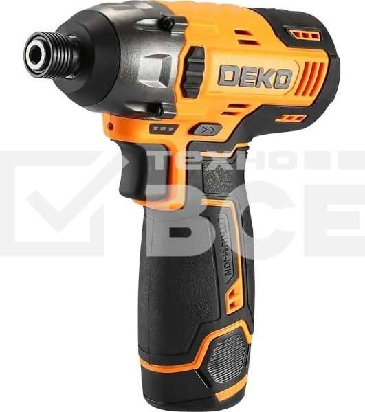 Винтоверт Deko DKIS12FU-Li 12Вт аккум. (085-1110)