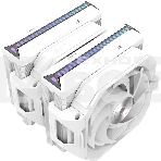 Кулер для процессора Alseye W700-W(USA) белый, 120 мм, алюминий/медь, 2200 об/мин, 35.3 дБ, 4 pin, 230 Вт, 159 мм, фото 1