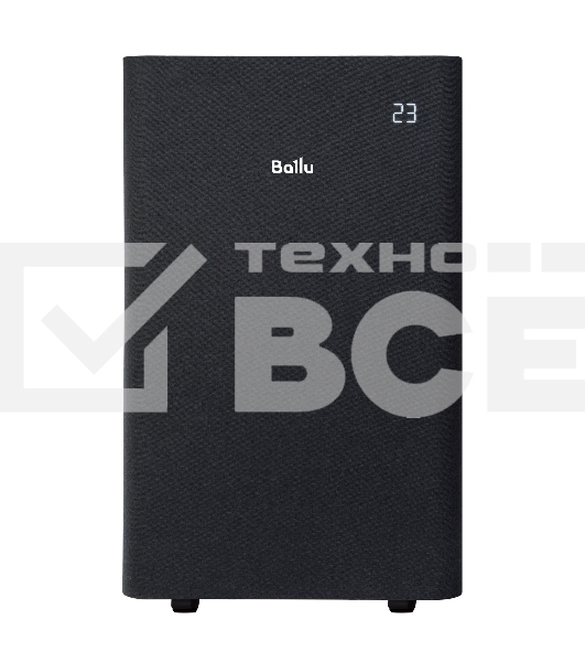 Кондиционер мобильный Ballu Velure BPAC-14 EW/N6 14000 BTU, 35 м², 50 дБ, охлаждение, осушение, черный