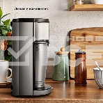 Кофеварка капельная Kitfort КТ-7367 серебристый, исп. кофе - молотый, 0.43 л, 650 Вт, фото3