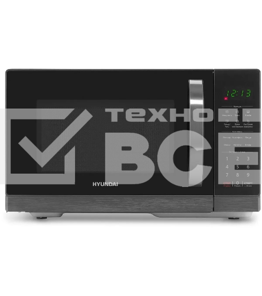 Микроволновая печь Hyundai HYM-D3011 черный, 25 л, 900 Вт, переключатели - сенсор