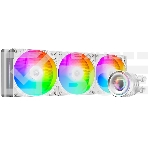 Система водяного охлаждения ID-Cooling FX360 Inf ARGB белый 120мм алюминий+медь 2000rpm 27.2db 4-pin 350W, фото 1