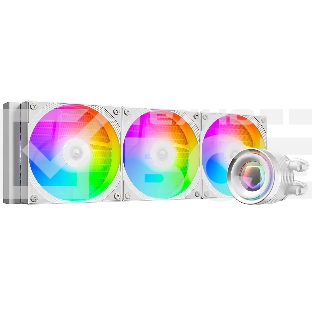 Система водяного охлаждения ID-Cooling FX360 Inf ARGB белый 120мм алюминий+медь 2000rpm 27.2db 4-pin 350W